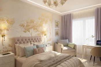 Интерьер спальни в неоклассике смотреть на Basicdecor