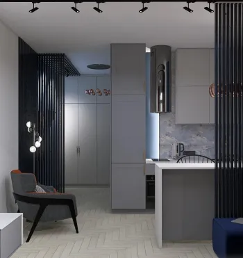 Интерьер кухни  смотреть на Basicdecor