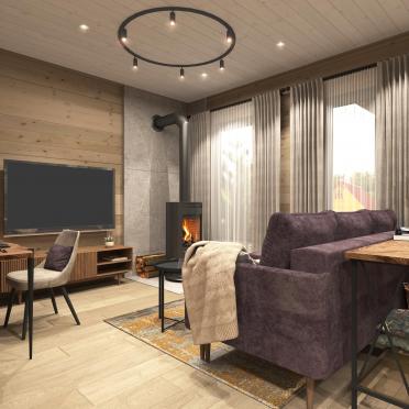 Интерьер гостиной  смотреть на Basicdecor