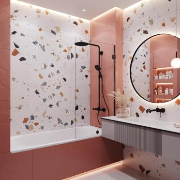 Интерьер ванной  смотреть на Basicdecor