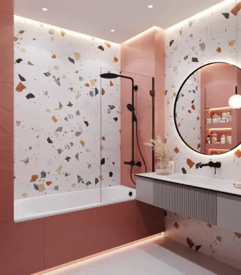 Интерьер ванной  смотреть на Basicdecor