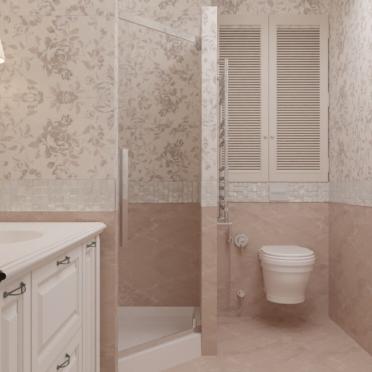 Интерьер ванной в неоклассике смотреть на Basicdecor