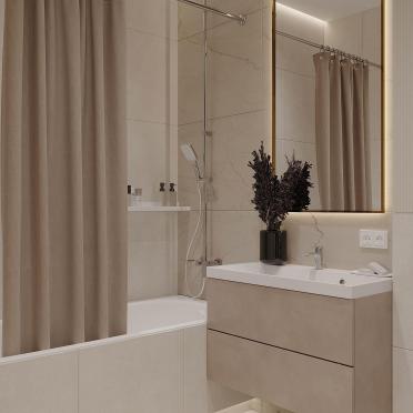 Интерьер ванной  смотреть на Basicdecor