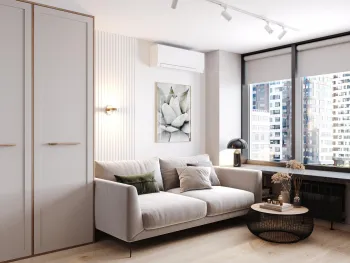 Интерьер гостиной  смотреть на Basicdecor