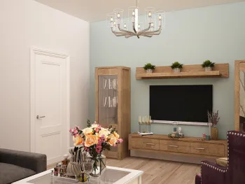 Интерьер гостиной в неоклассике смотреть на Basicdecor