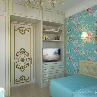 Интерьер спальни в классическом стиле и шебби-шике смотреть на Basicdecor