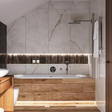 Интерьер ванной  смотреть на Basicdecor