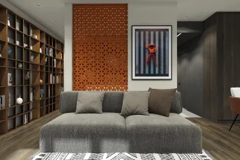 Интерьер гостиной  смотреть на Basicdecor