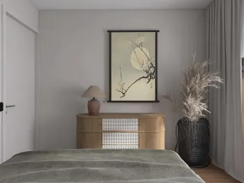 Интерьер спальни в джапанди смотреть на Basicdecor