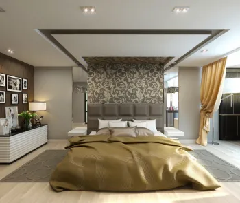 Интерьер спальни  смотреть на Basicdecor