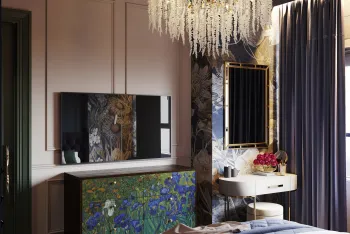 Интерьер спальни  смотреть на Basicdecor