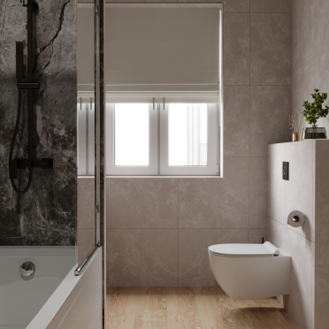 Интерьер ванной  смотреть на Basicdecor