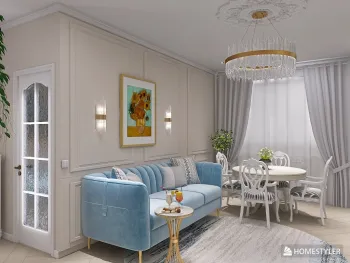 Интерьер гостиной  смотреть на Basicdecor