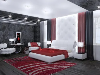 Интерьер спальни в современном стиле смотреть на Basicdecor