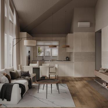 Интерьер гостиной в современном стиле смотреть на Basicdecor