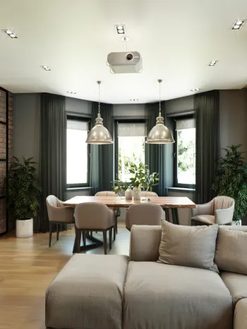 Интерьер столовой  смотреть на Basicdecor