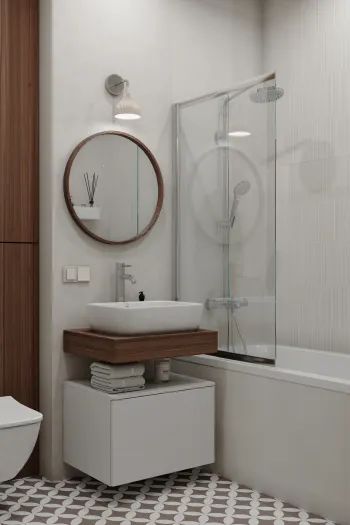 Интерьер ванной  смотреть на Basicdecor