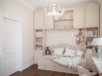 Интерьер детской с для девочки в современном стиле смотреть на Basicdecor