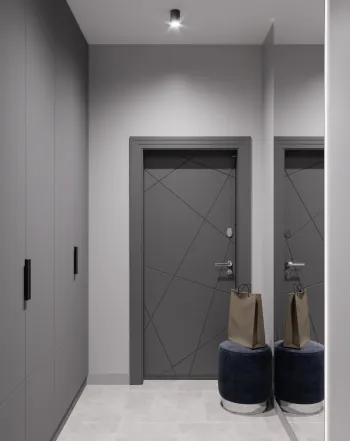 Интерьер прихожей в современном стиле смотреть на Basicdecor