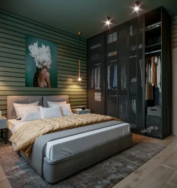 Интерьер спальни  смотреть на Basicdecor