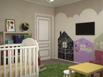 Интерьер детской в неоклассике смотреть на Basicdecor