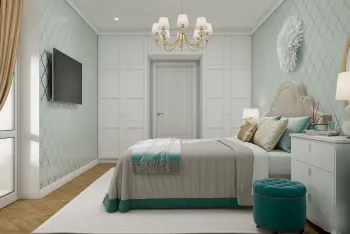 Интерьер спальни в неоклассике смотреть на Basicdecor