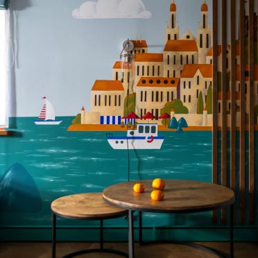 Интерьер в средиземноморском смотреть на Basicdecor