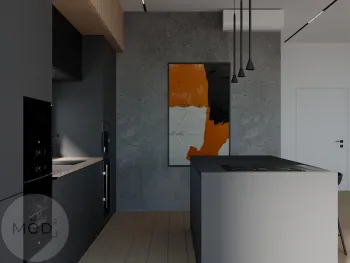 Интерьер кухни c островом  смотреть на Basicdecor