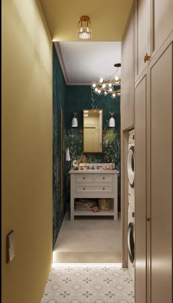 Интерьер ванной  смотреть на Basicdecor