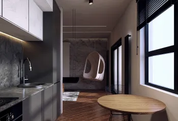 Интерьер кухни  смотреть на Basicdecor