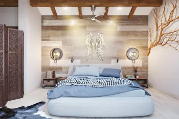 Интерьер спальни  смотреть на Basicdecor