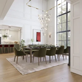 Интерьер столовой  смотреть на Basicdecor
