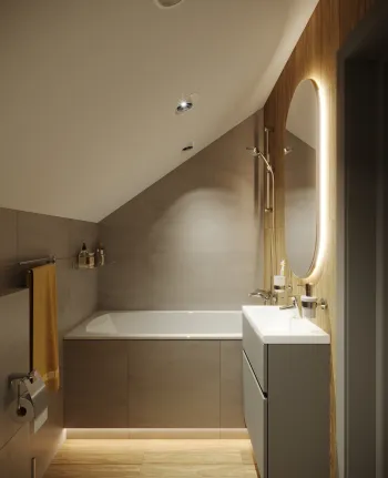 Интерьер ванной  смотреть на Basicdecor