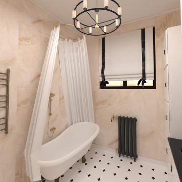 Интерьер ванной  смотреть на Basicdecor
