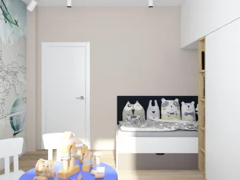 Интерьер детской с для мальчика  смотреть на Basicdecor