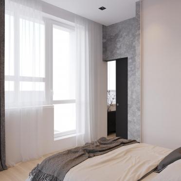 Интерьер спальни с без окна  смотреть на Basicdecor