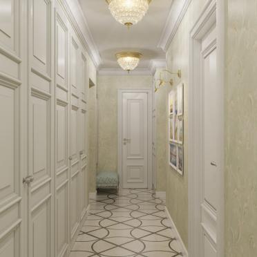 Интерьер коридора в классическом стиле смотреть на Basicdecor