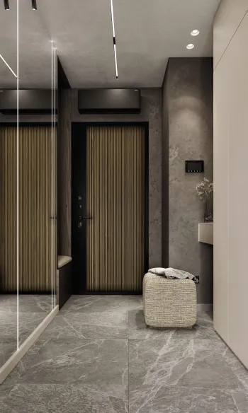 Интерьер прихожей  смотреть на Basicdecor