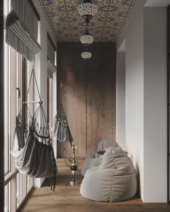 Интерьер спальни с проходной в марокканском смотреть на Basicdecor