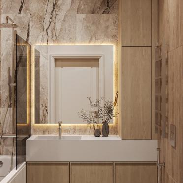 Интерьер ванной  смотреть на Basicdecor