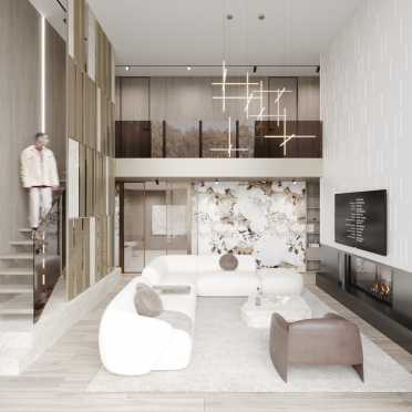 Интерьер гостиной в современном стиле смотреть на Basicdecor