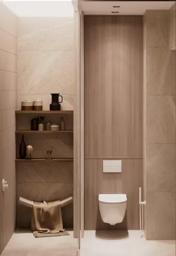 Интерьер ванной  смотреть на Basicdecor