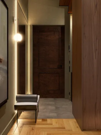 Интерьер с подсветкой настенной и с подсветкой  смотреть на Basicdecor