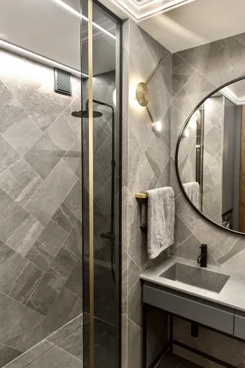 Интерьер ванной в неоклассике смотреть на Basicdecor