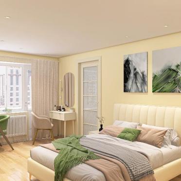 Интерьер спальни  смотреть на Basicdecor