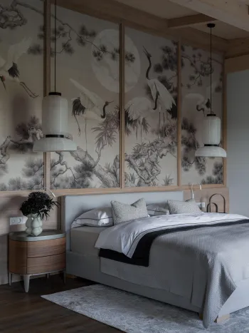 Интерьер спальни  смотреть на Basicdecor