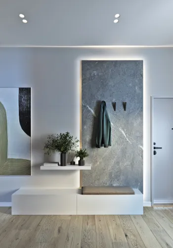 Интерьер c подсветкой  смотреть на Basicdecor