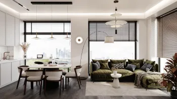 Интерьер гостиной  смотреть на Basicdecor