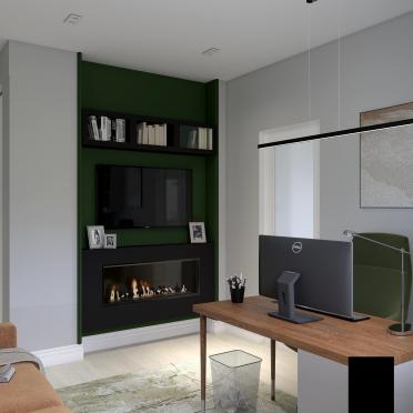 Интерьер кабинета  смотреть на Basicdecor