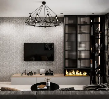 Интерьер гостиной  смотреть на Basicdecor